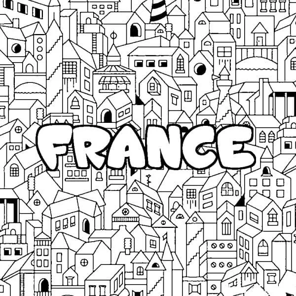 France Coloring Pages 11