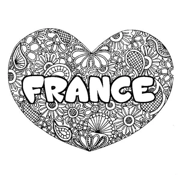 France Coloring Pages 16