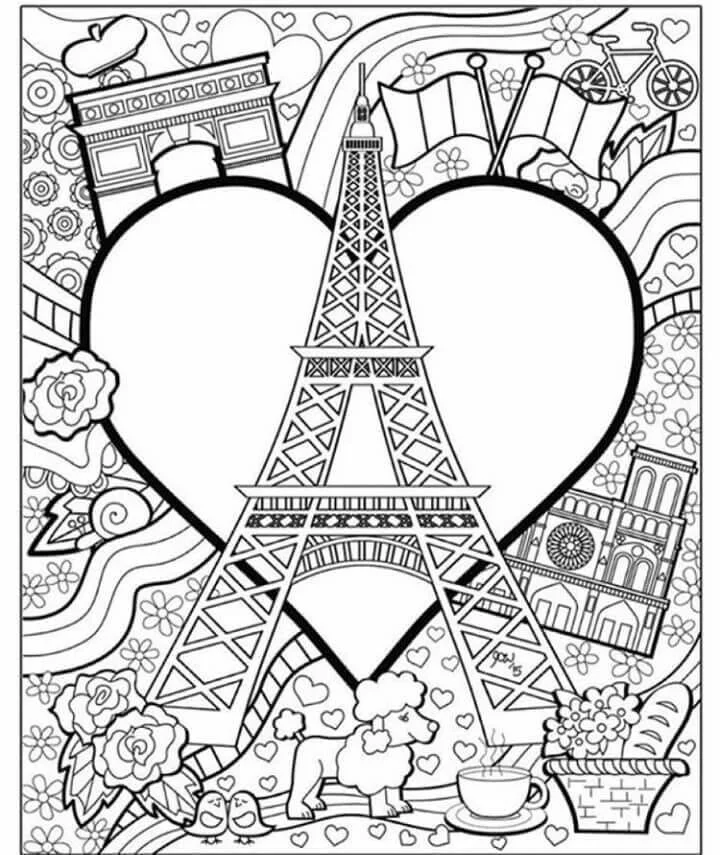 France Coloring Pages 47