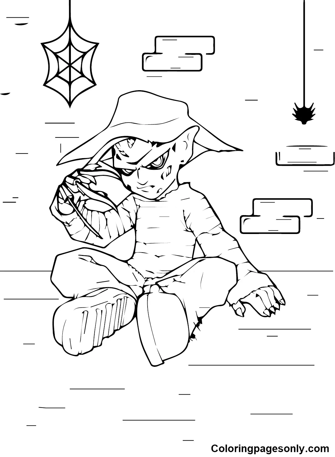 Freddy Krueger Coloring Pages