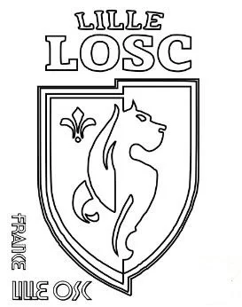 French Ligue 1 Team logos Coloring Pages 7