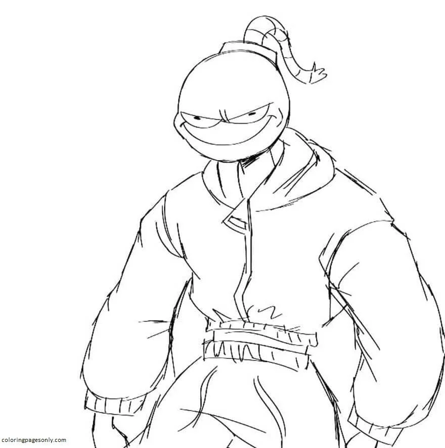 Desenhos de Friday Night Funkin Para Colorir 100