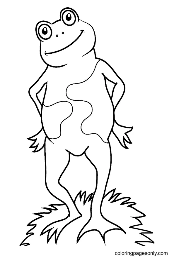 Frog Coloring Pages 62