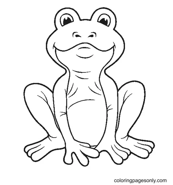 Ranas Para Colorear 67