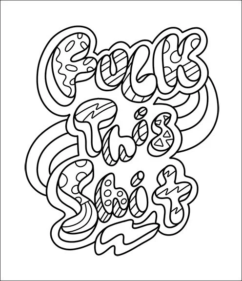 Funny Adult Coloring Pages 8