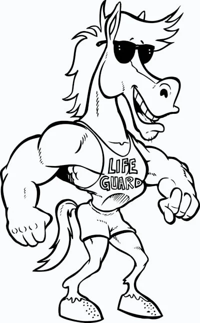 Funny Coloring Pages 67