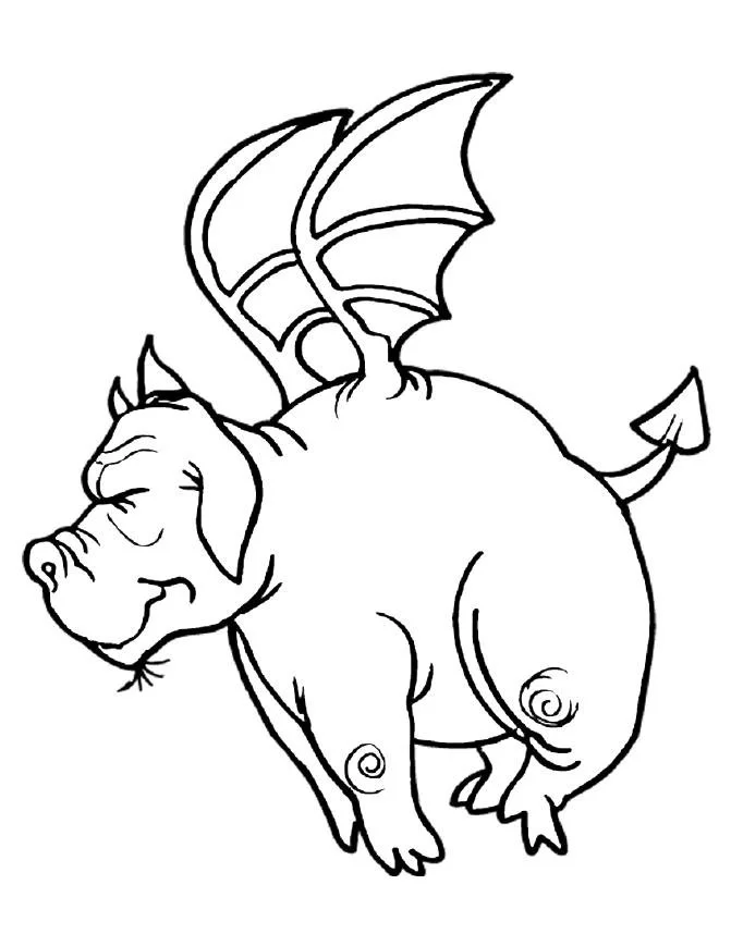 Funny Coloring Pages 74