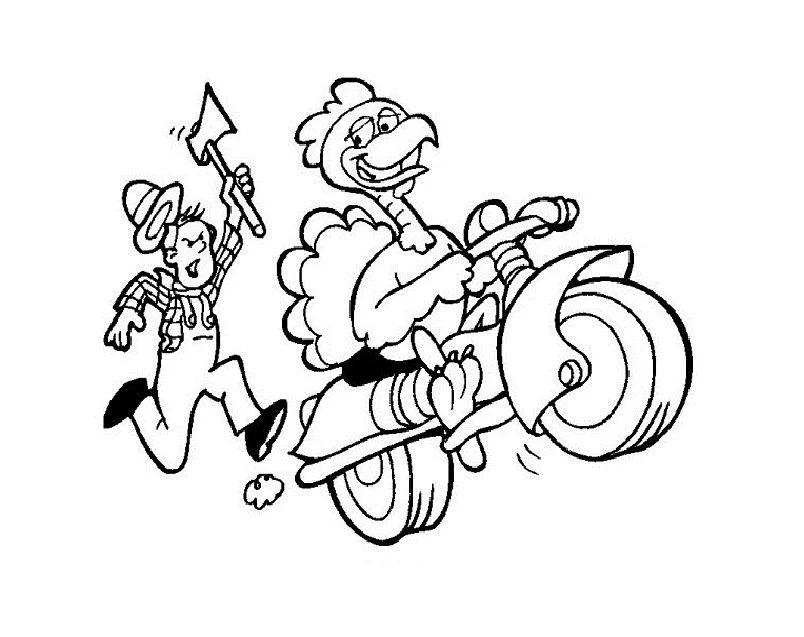 Funny Coloring Pages 98