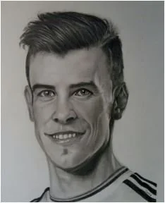 Gareth Bale Coloring Pages