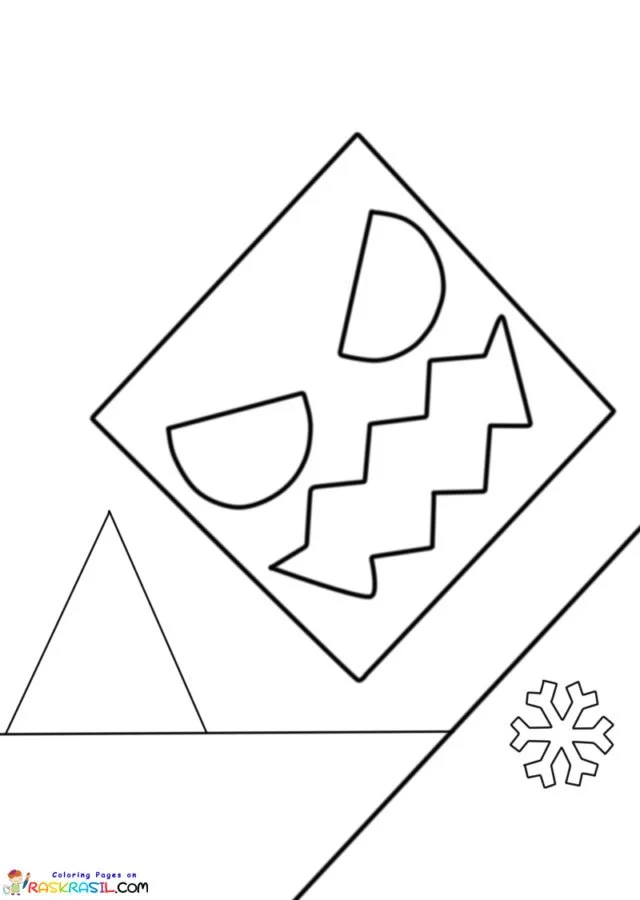 Geometry Dash Coloring Pages 8