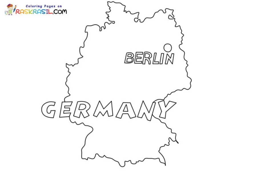 Germany Coloring Pages 1