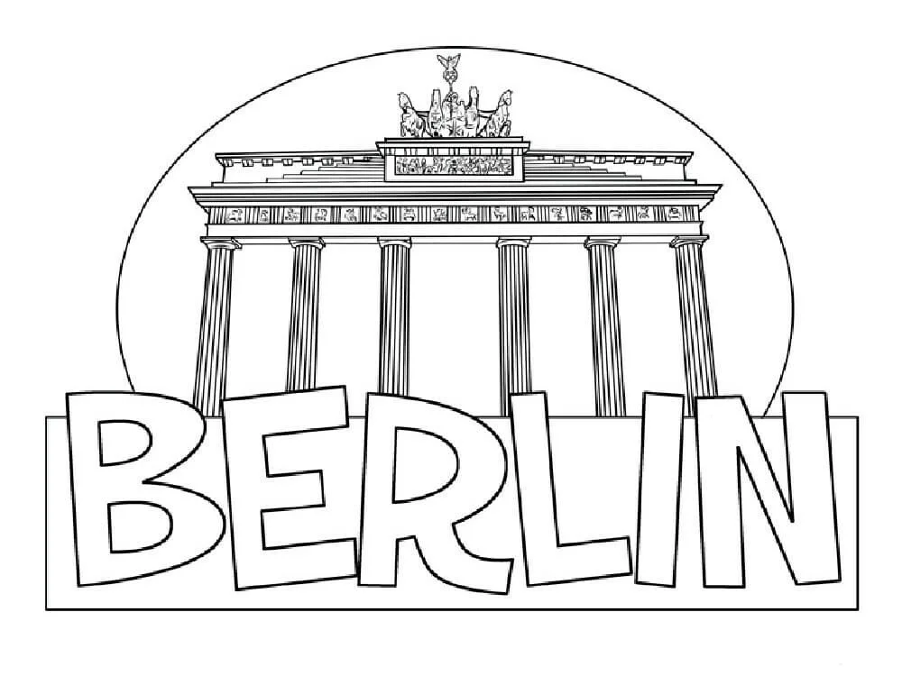 Germany Coloring Pages 10