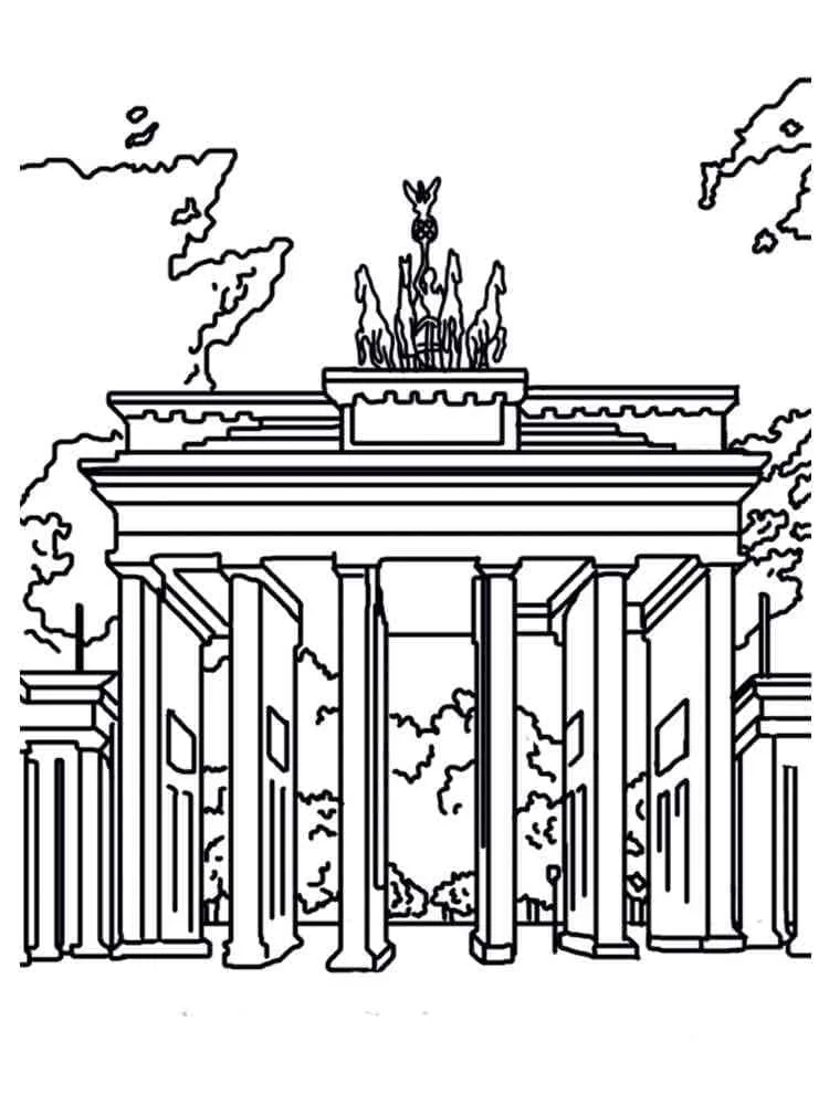 Germany Coloring Pages 11