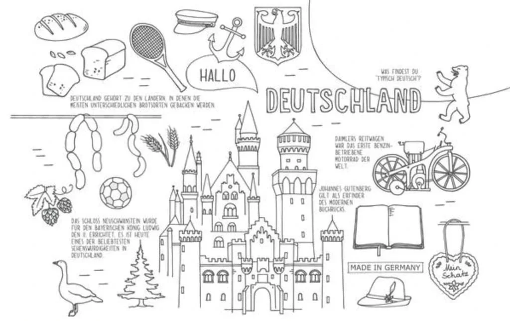 Germany Coloring Pages 17