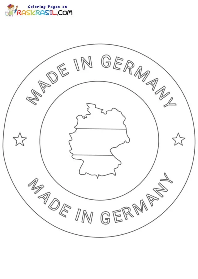 Germany Coloring Pages 2