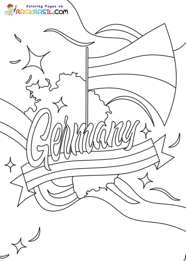 Germany Coloring Pages 21