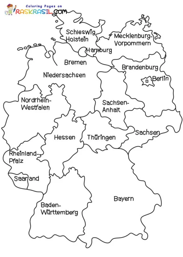 Germany Coloring Pages 3