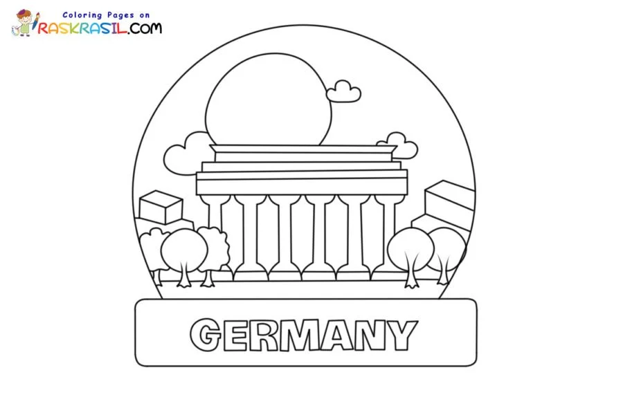 Germany Coloring Pages 5