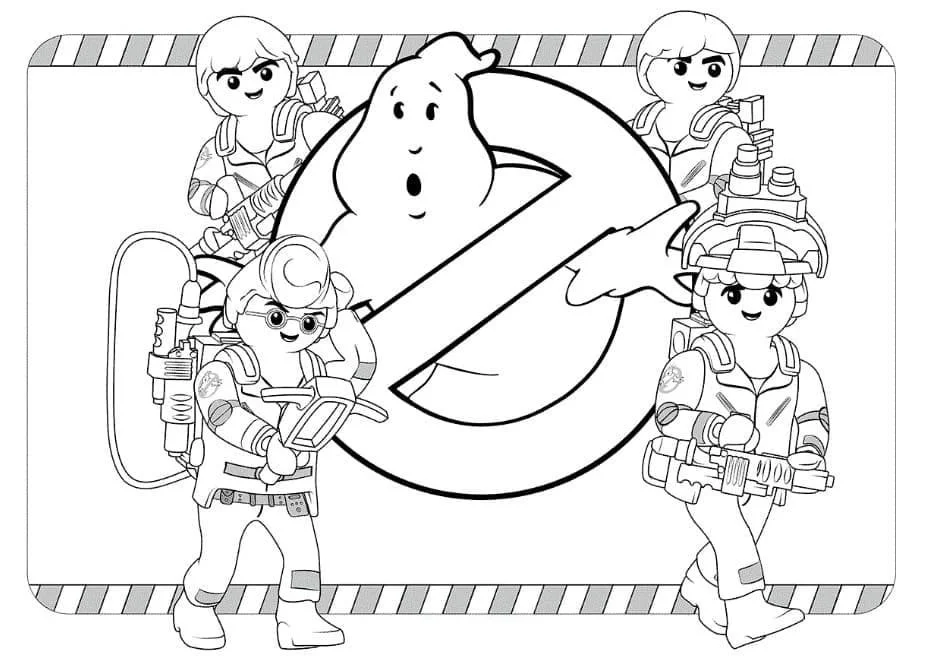 Cazafantasmas Para Colorear 63