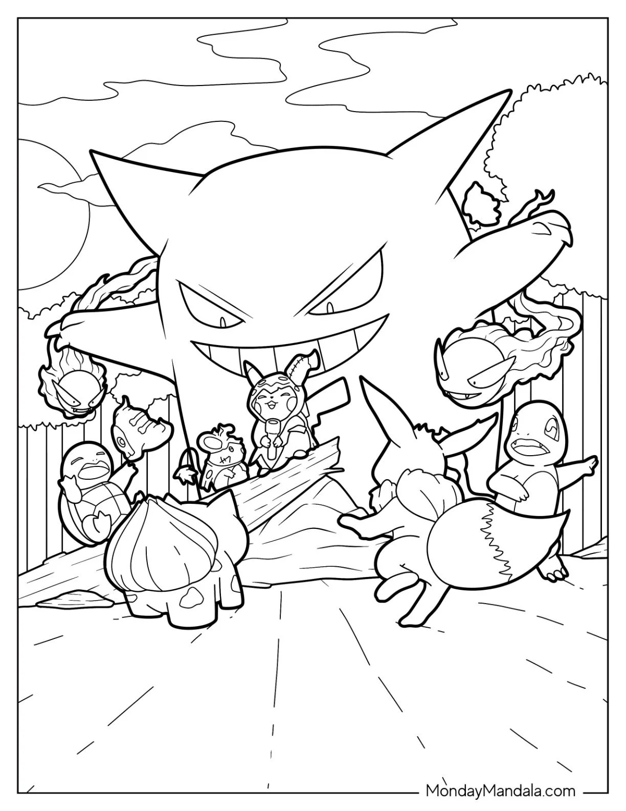 Gigantamax Coloring Pages 15