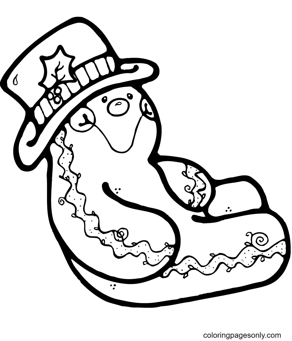 Desenhos de Homem-Biscoito Para Colorir 53