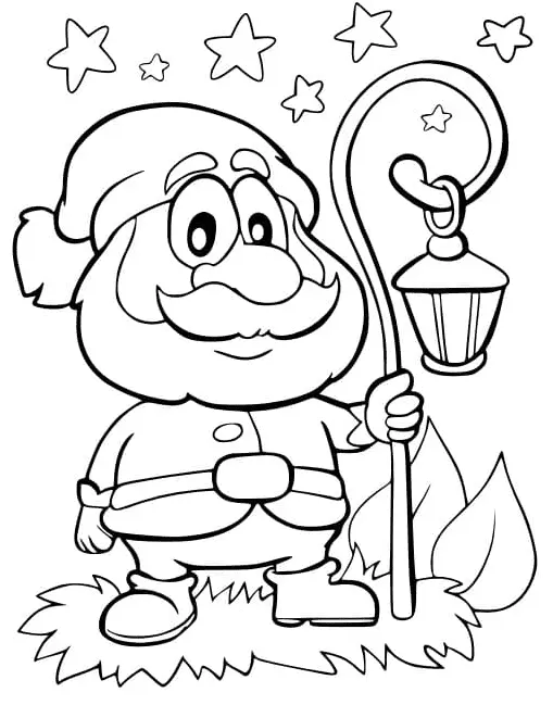 Gnome Coloring Pages 59