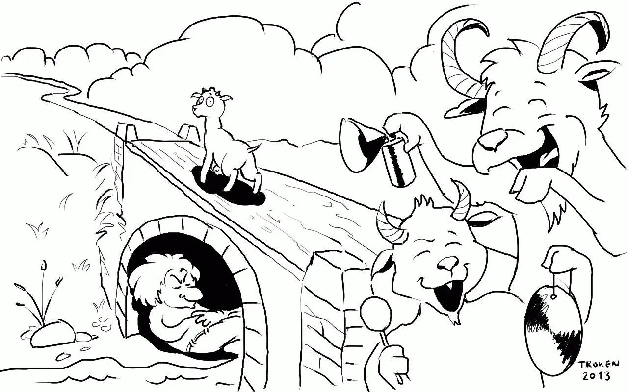 Goat Coloring Pages 31