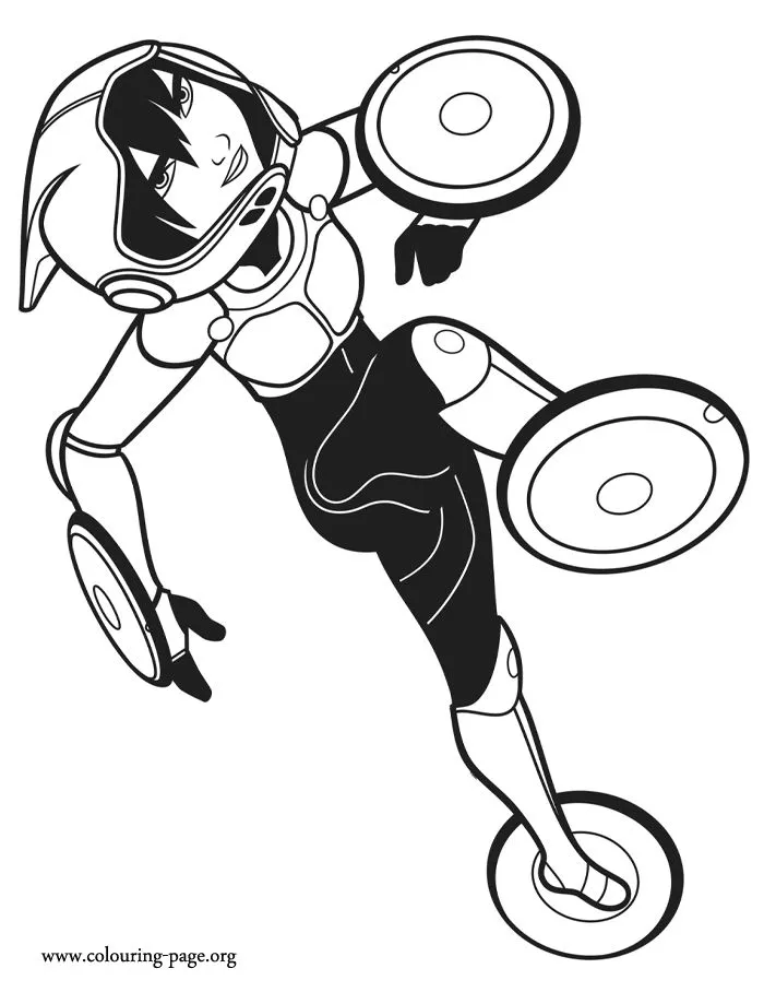 GoGo Tomago Coloring pages 4