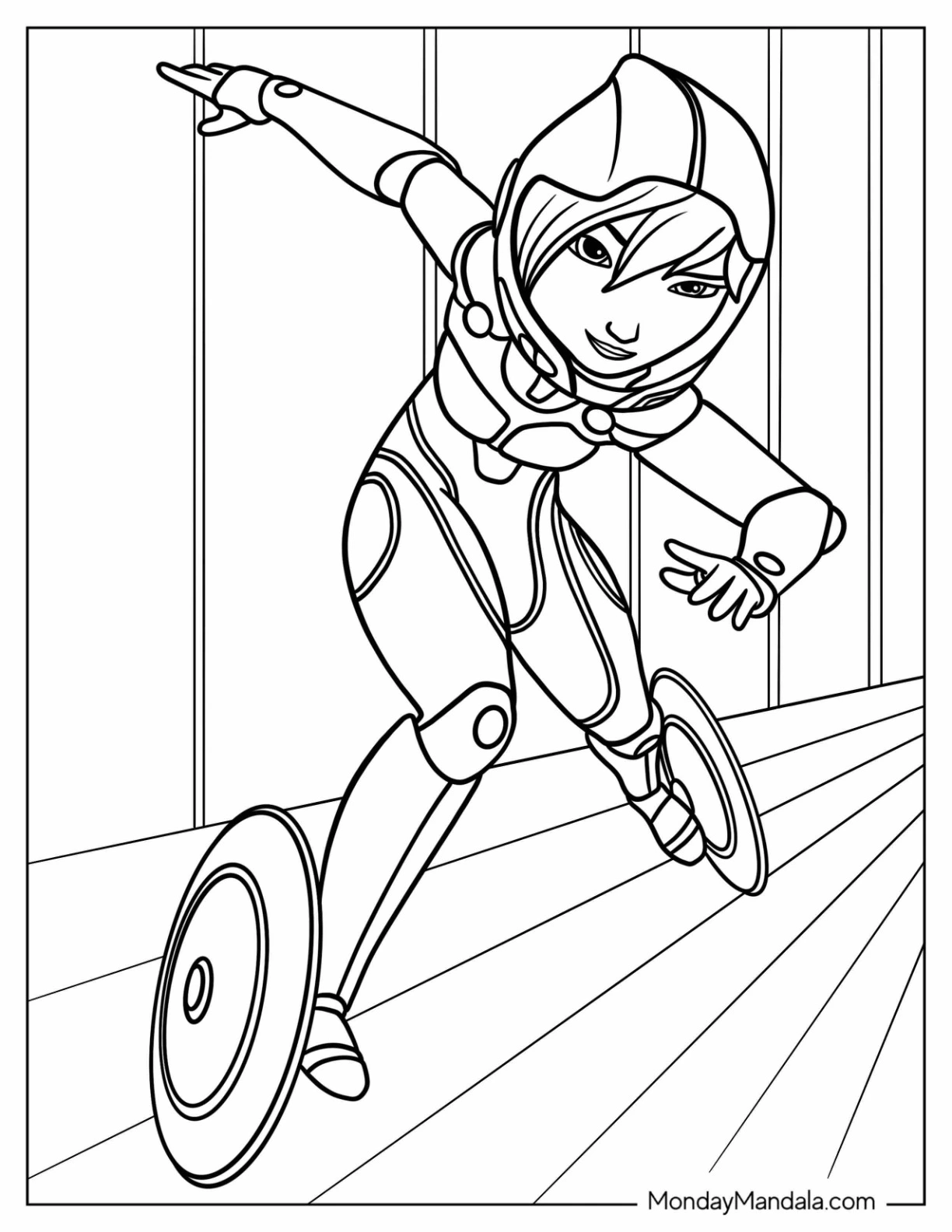 GoGo Tomago Coloring pages 5