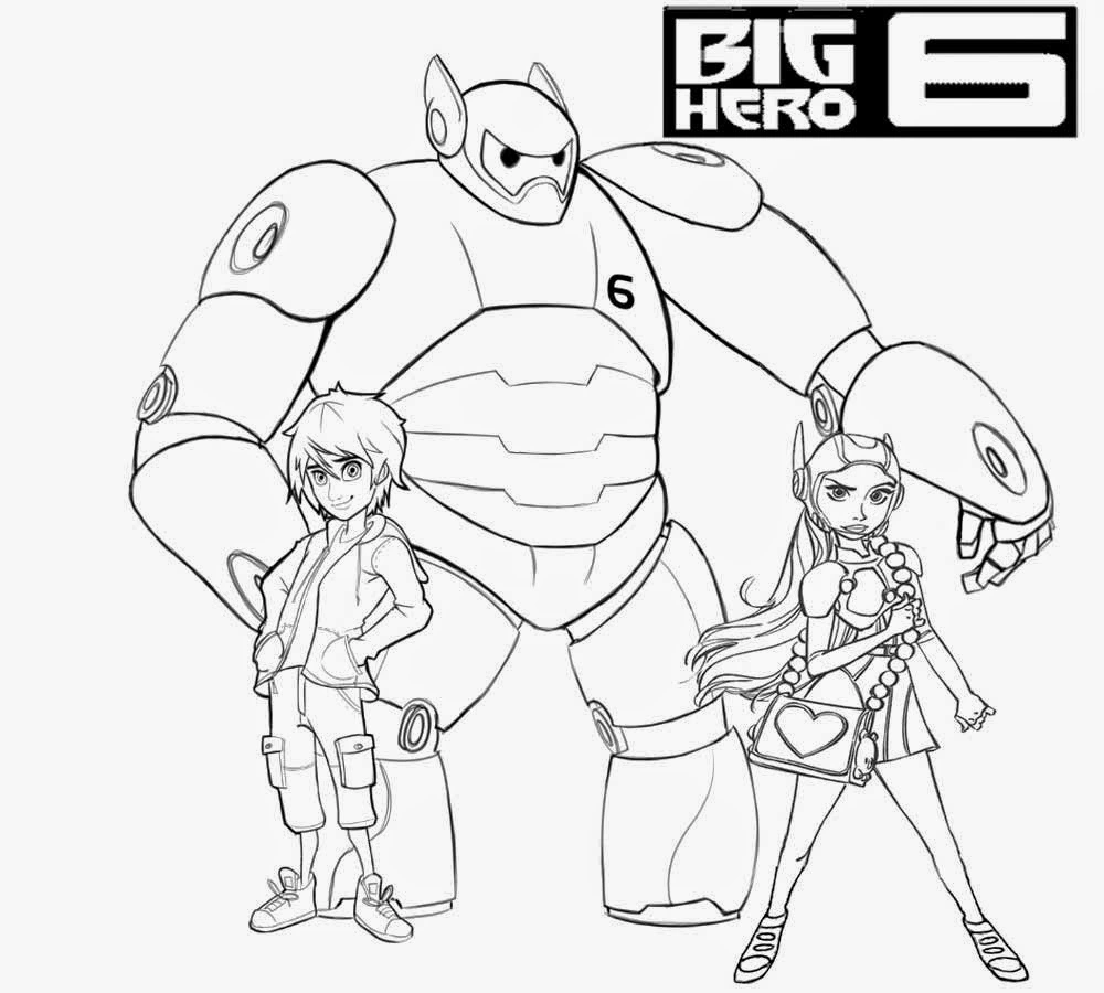 GoGo Tomago Coloring pages 9