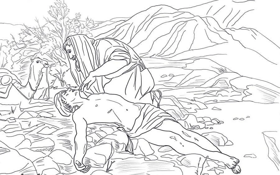 Good Samaritan Coloring Pages 50