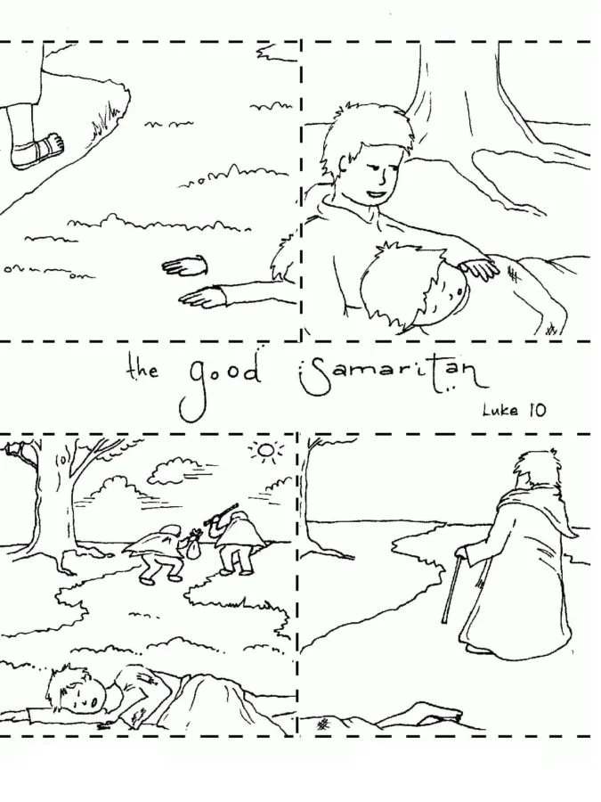 Good Samaritan Coloring Pages 62