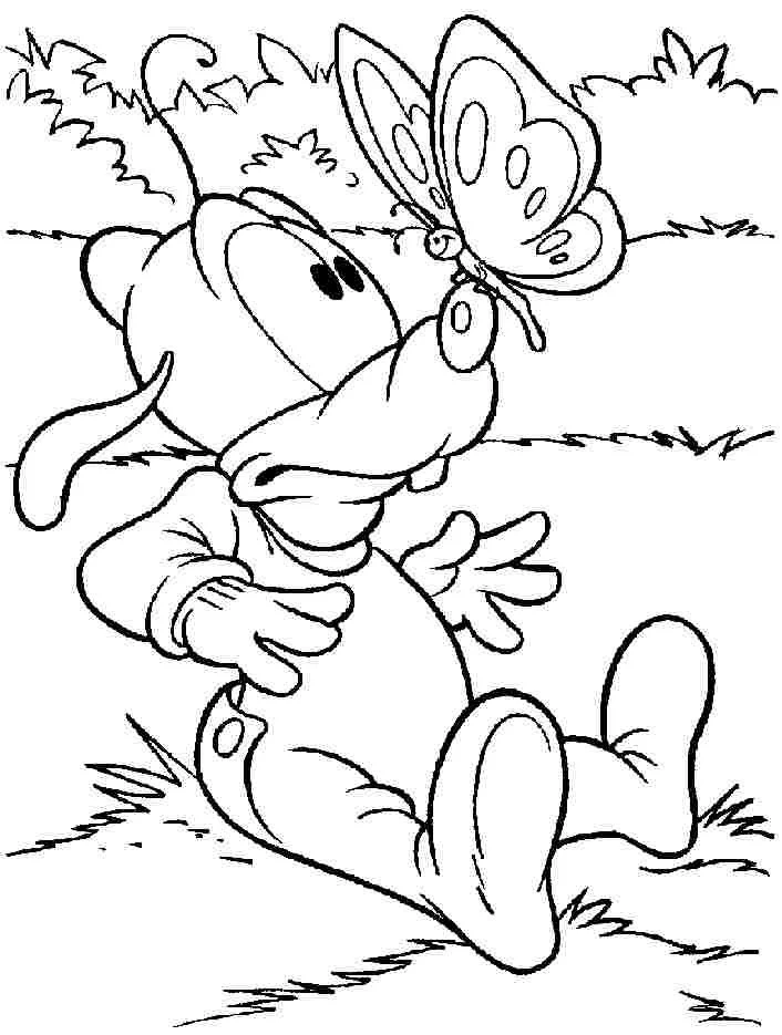 Goofy Coloring Pages 28