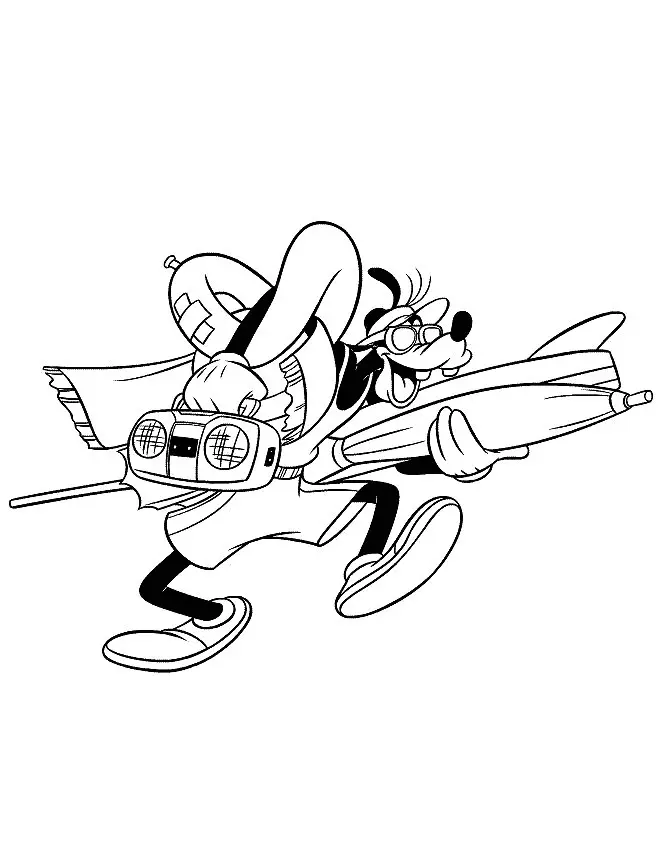 Goofy Coloring Pages 34