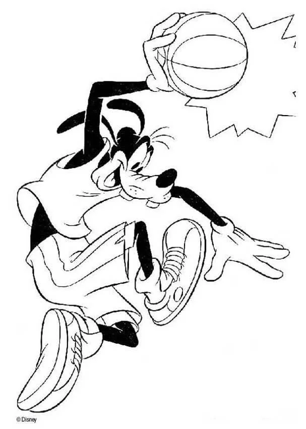 Goofy Coloring Pages 38