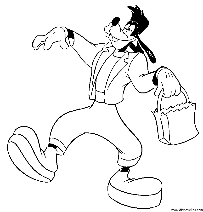 Goofy Coloring Pages 39