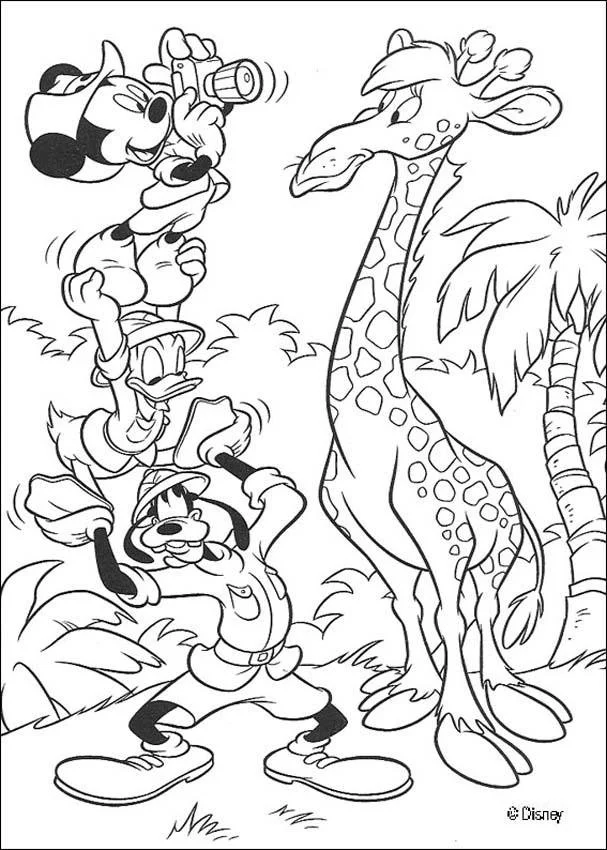 Goofy Coloring Pages 4