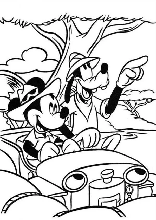 Goofy Para Colorear 63