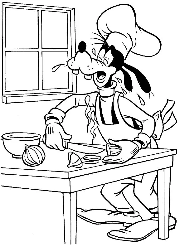 Desenhos de Pateta Para Colorir 69