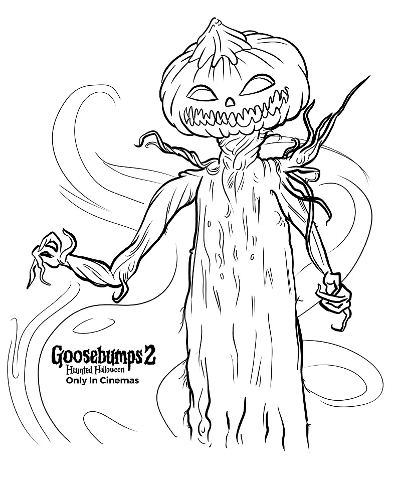 Apavorante Halloween Para Colorir 3