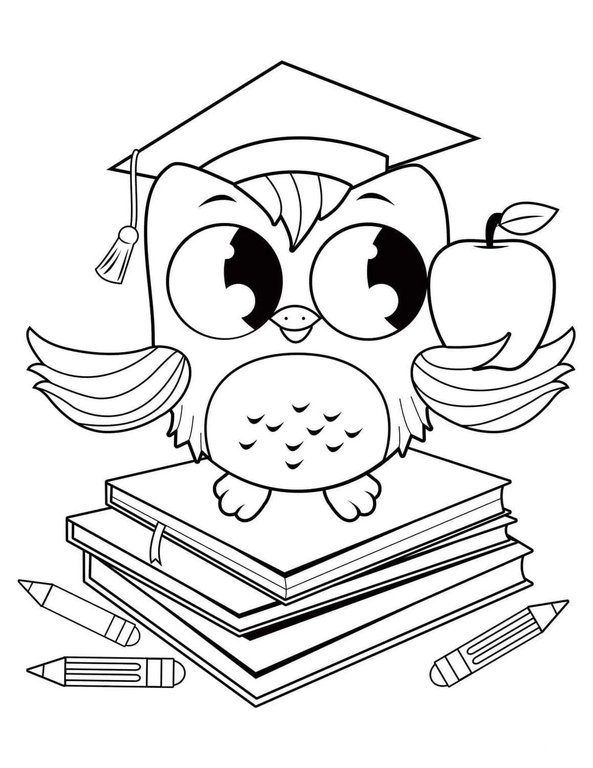 Graduation Coloring Pages 10