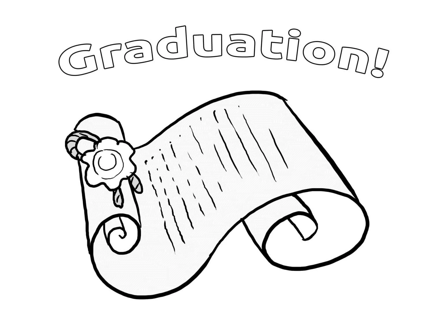 Graduation Coloring Pages 20