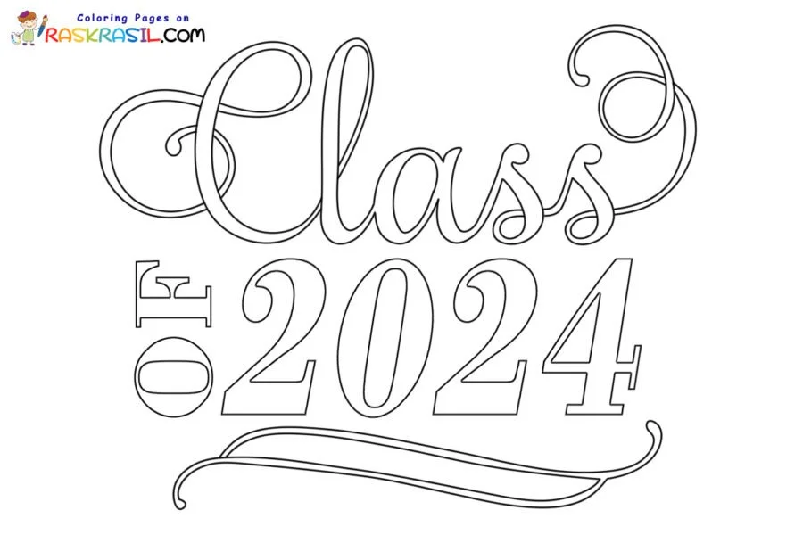 Graduation Coloring Pages 3