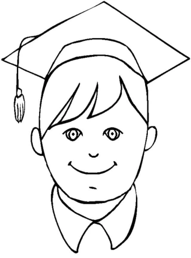 Graduation Coloring Pages 31