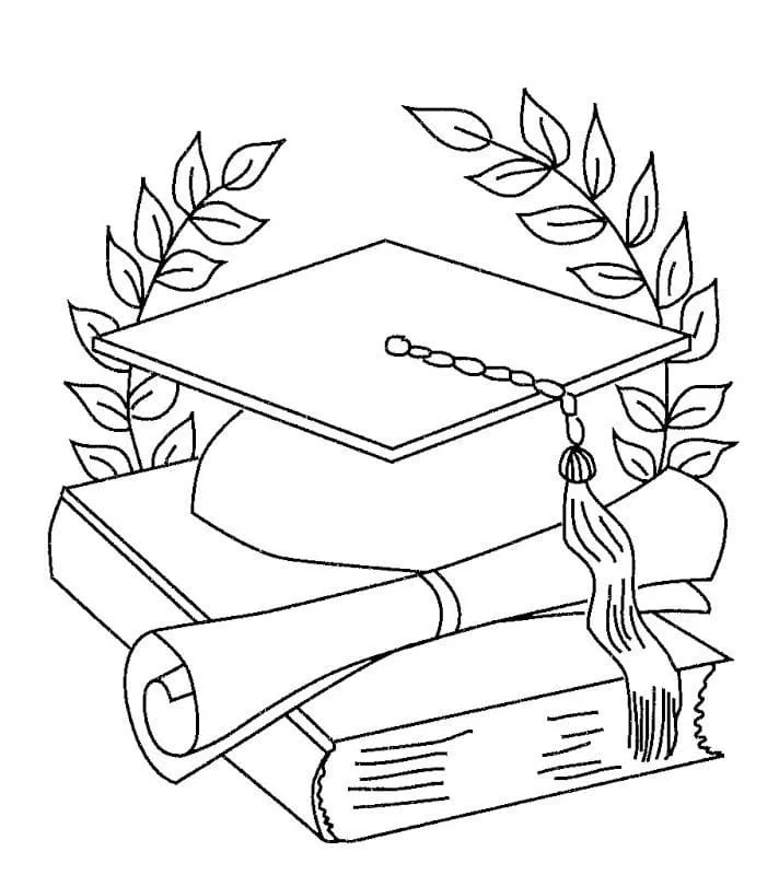 Graduation Coloring Pages 55