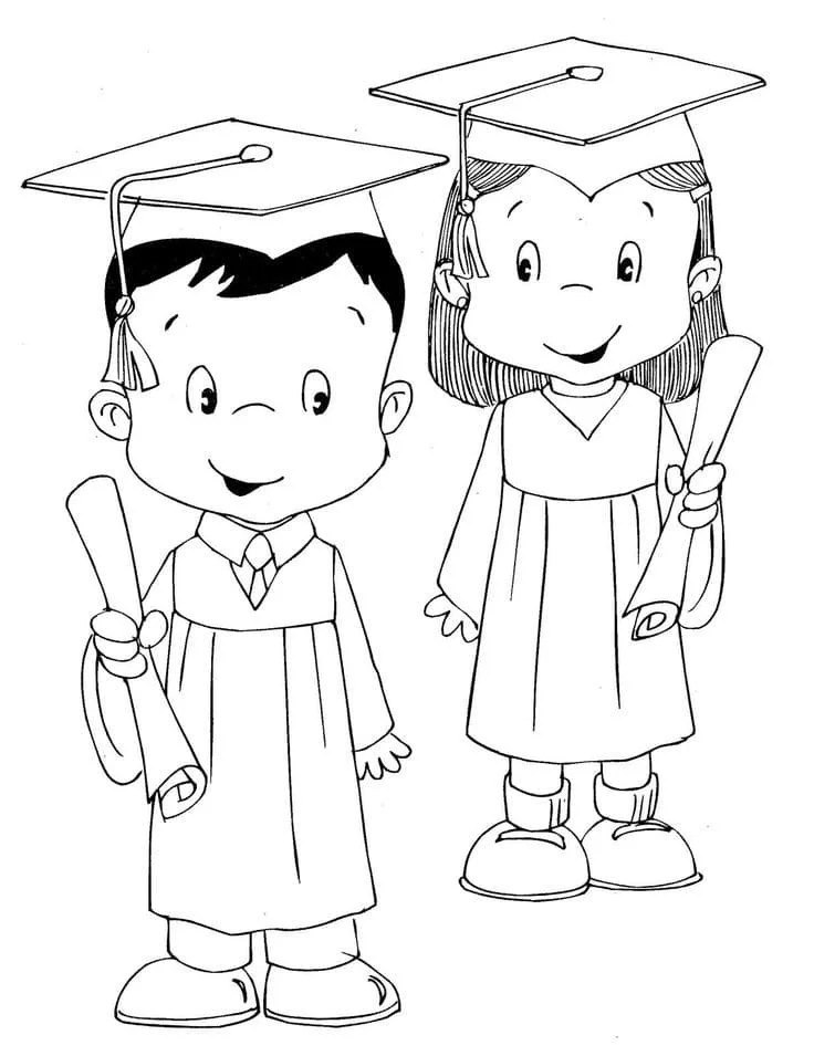 Graduation Coloring Pages 60