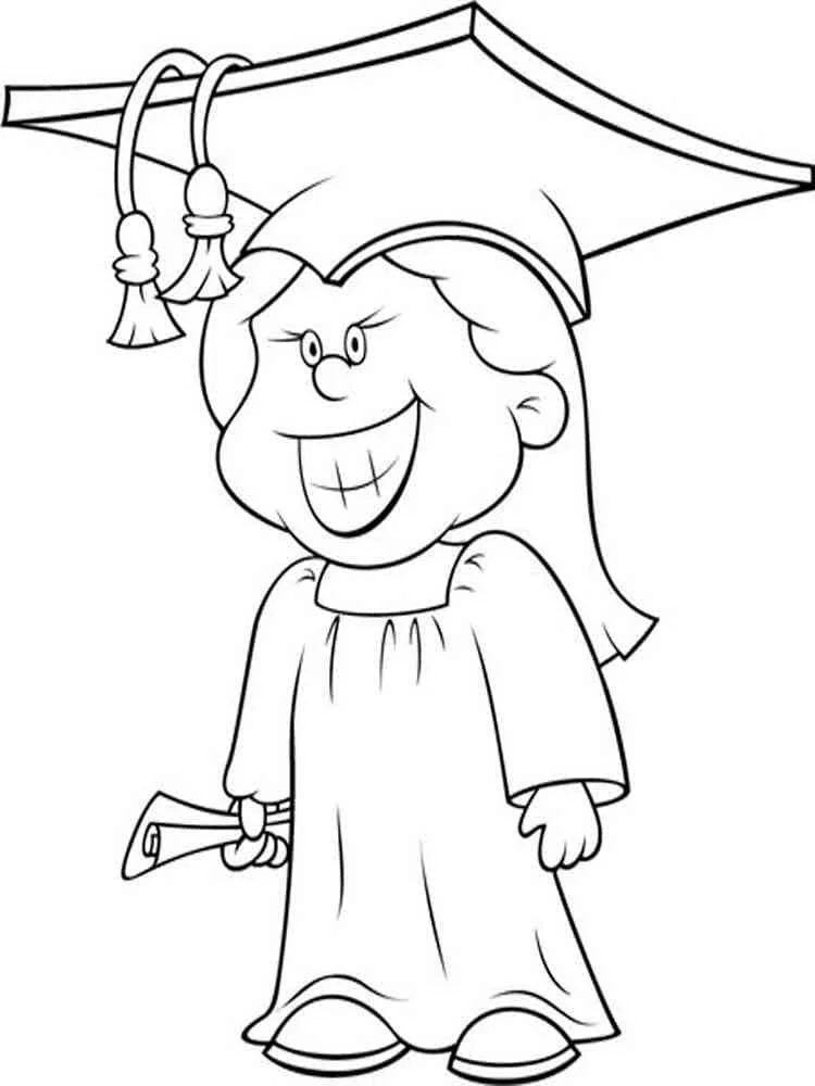 Graduation Coloring Pages 68