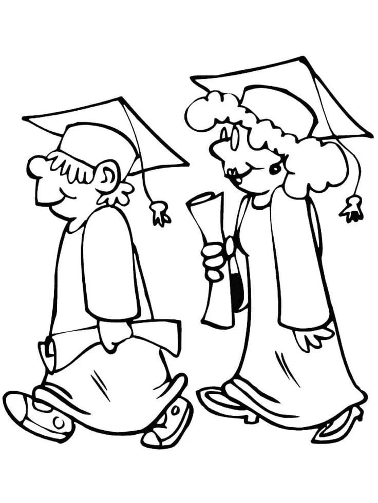 Graduation Coloring Pages 69