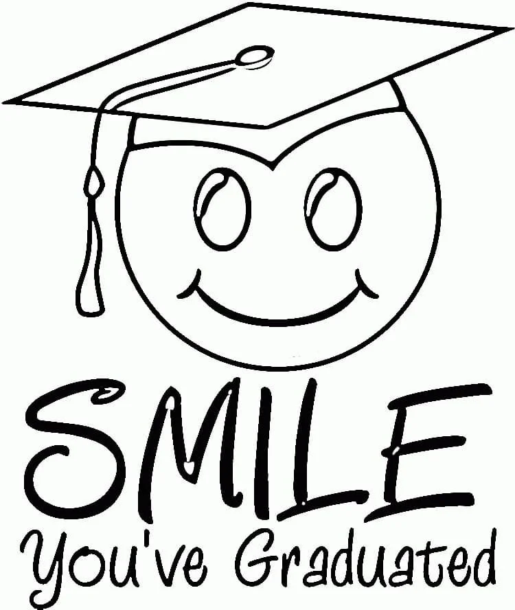 Graduation Coloring Pages 82