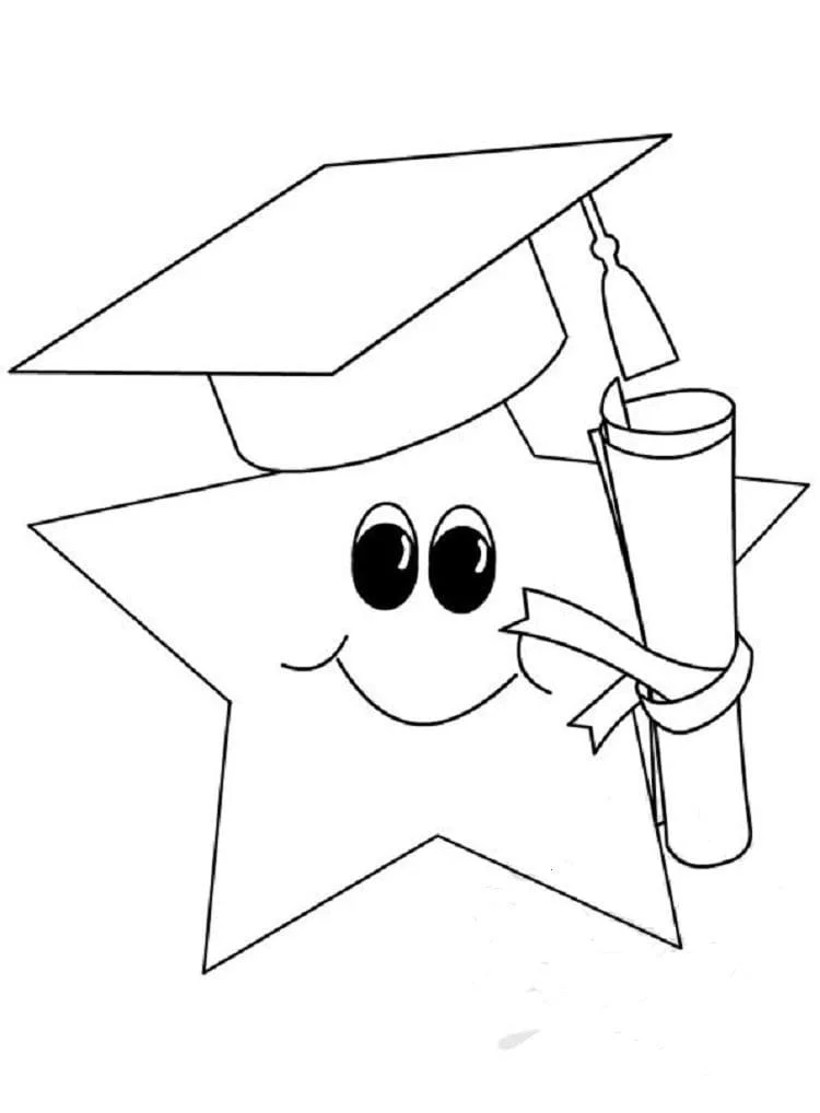 Graduation Coloring Pages 83